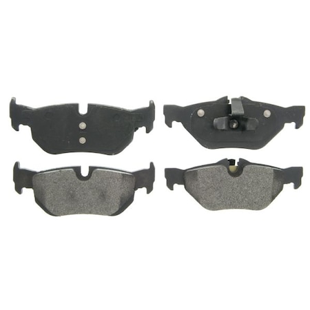 Wagner Brakes Semi-Met Disc Pad Set, Zx1267 ZX1267